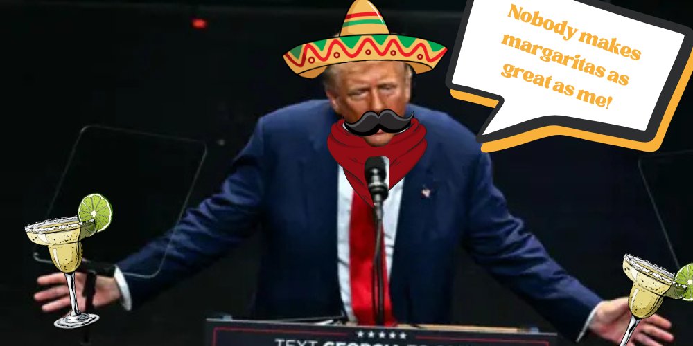 papitrump2024's tweet photo. Margaritas all round!!
PAPI TRUMP!!!! #PAPIT https://t.co/IhLtYR4UYX