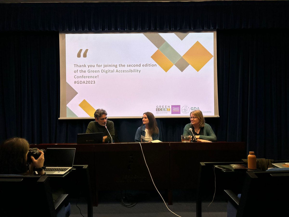 GreenSCENT Project (@greenscent_eu) on Twitter photo 🌍 How can we bridge the #Accessibility gap in the #GreenTransition? 🌱
Explore this & more at the #GreenDigitalAccessibility '24 Conference on Dec 2-3, in Barcelona or online!
🕒 Don’t wait, register now—spots are limited, & registration closes Nov 1!
🔗 webs.uab.cat/gda/registrati… 🌍 How can we bridge the #Accessibility gap in the #GreenTransition? 🌱
Explore this & more at the #GreenDigitalAccessibility '24 Conference on Dec 2-3, in Barcelona or online!
🕒 Don’t wait, register now—spots are limited, & registration closes Nov 1!
🔗 webs.uab.cat/gda/registrati…