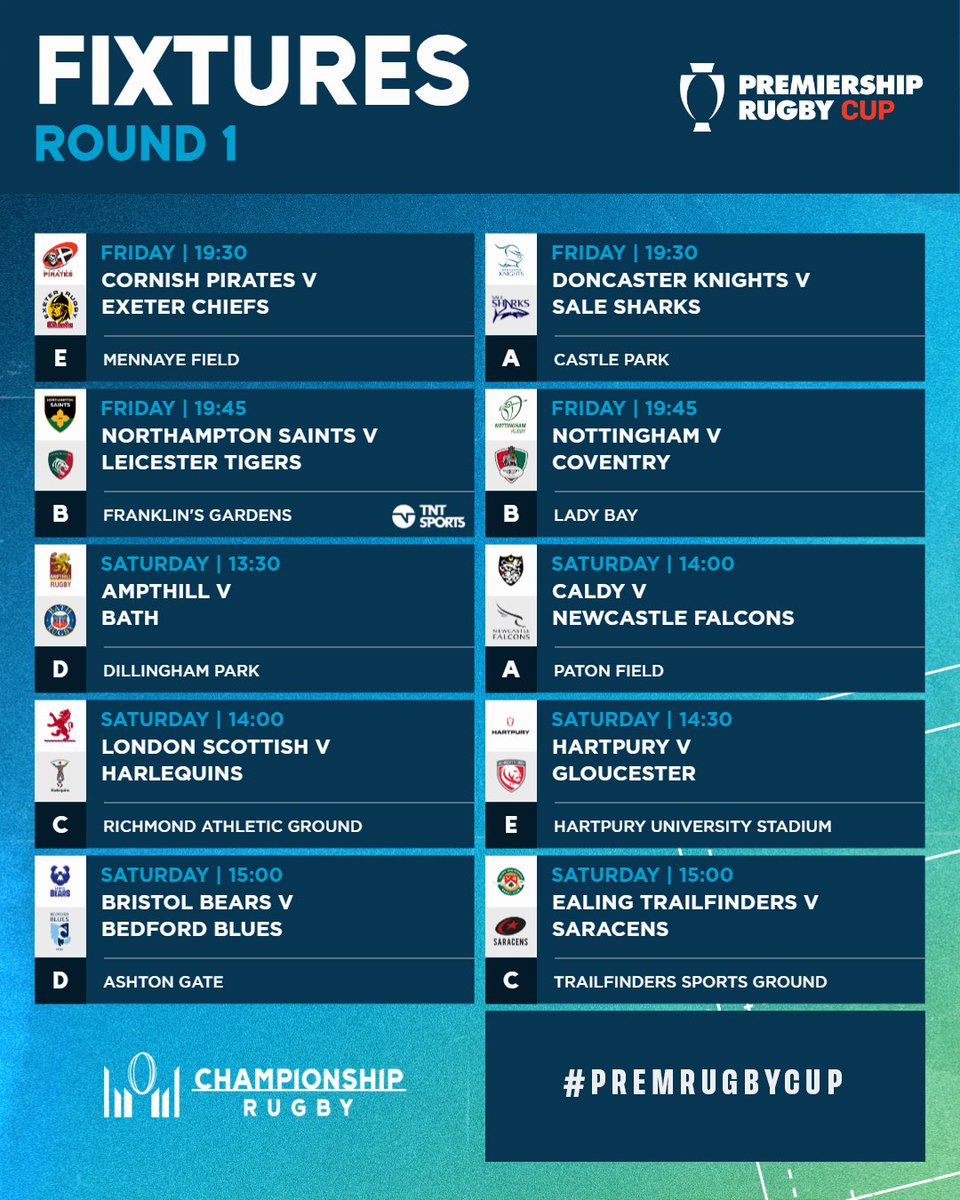 The #PremRugbyCup returns THIS WEEK 🙌

#ChampRugby