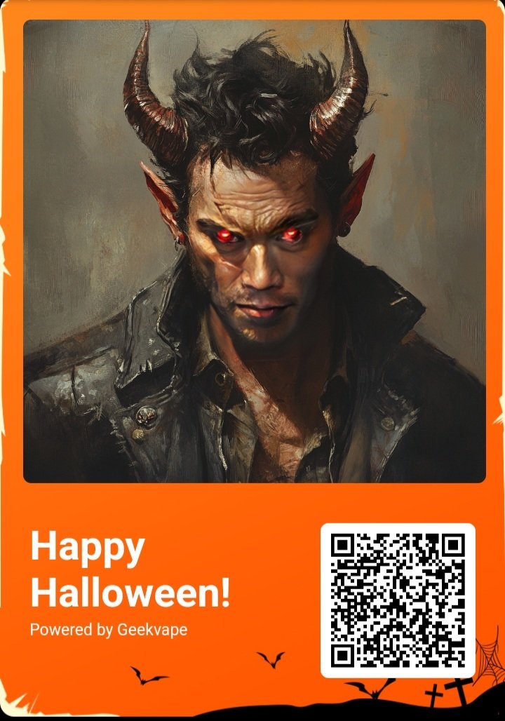 181084Rendi's tweet photo. #GeekvapeHalloween #GeekAIEvent #Halloween2024 #Geekvape
@geekbarvape
@GeekvapeTech
@GeekvapeTech https://t.co/msG9AswlY4