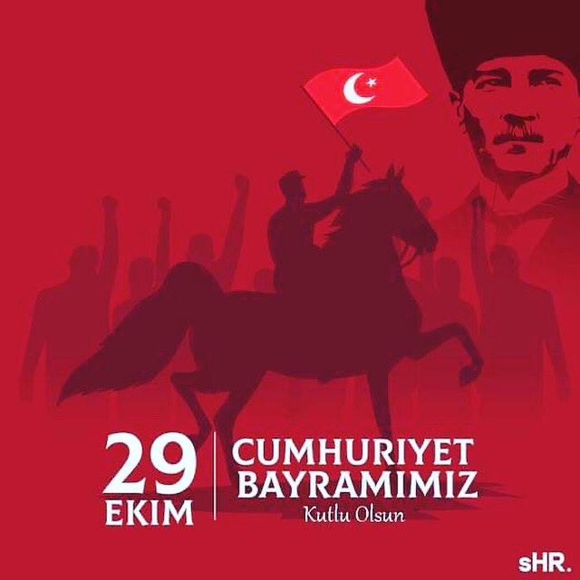 Ulu önder Mustafa Kemal ATATÜRK'ün bizlere bıraktığı en büyük emanet olan ve özgürlük, demokrasi ve bağımsızlığımızın yegane temeli olan CUMHURİYET BAYRAMIMIZ kutlu olsun! 🇹🇷❤️