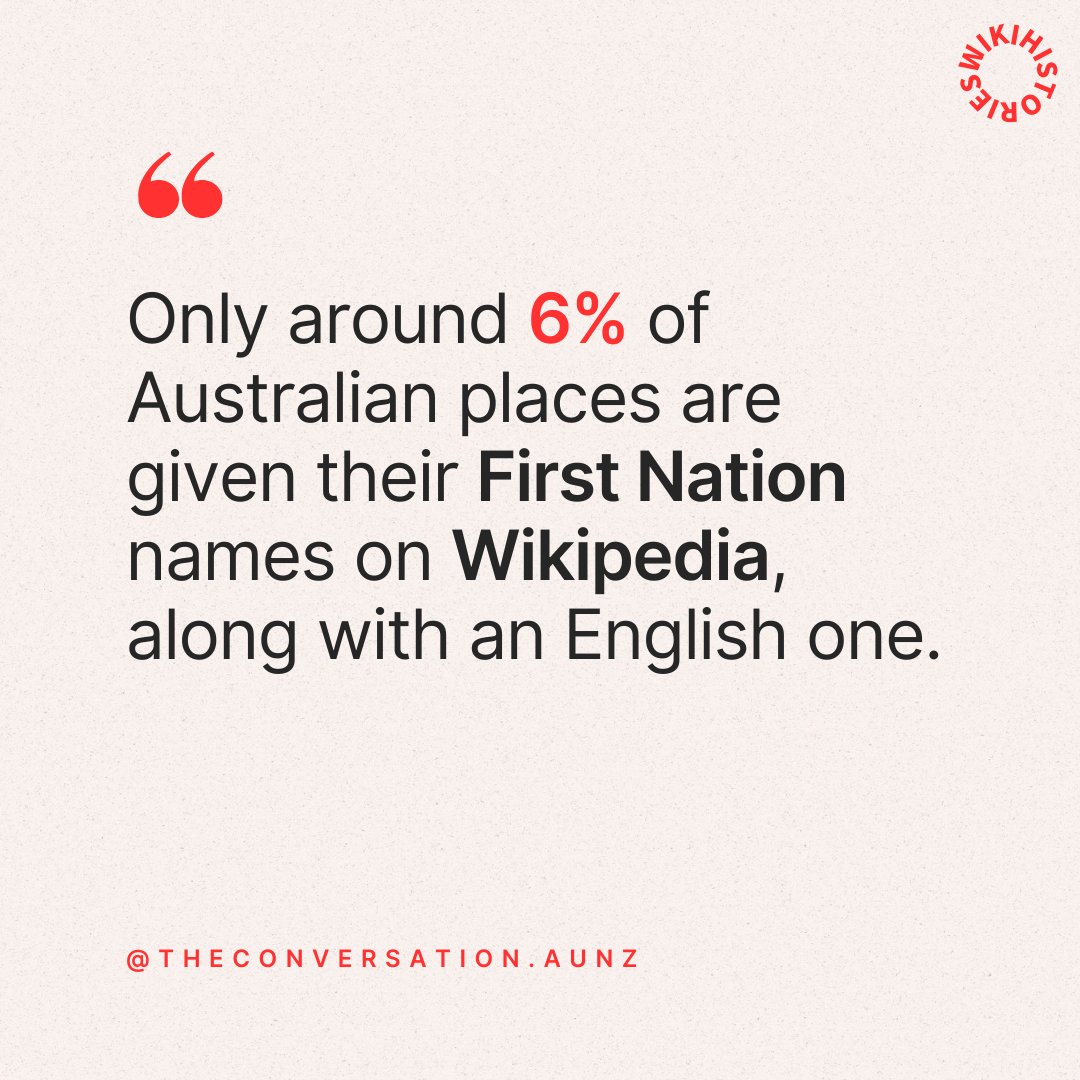 wikihistories (@wikihistories) on Twitter photo #Wikipedia articles re. #Australia is overwhelmingly centred on cities, a <a href="/wikihistories/">wikihistories</a> research has found, with negative aspects of a place sometimes #sanitised in articles by editors.
<a href="/ConversationEDU/">The Conversation - Australia + New Zealand</a> #Wikipedia articles re. #Australia is overwhelmingly centred on cities, a <a href="/wikihistories/">wikihistories</a> research has found, with negative aspects of a place sometimes #sanitised in articles by editors.
<a href="/ConversationEDU/">The Conversation - Australia + New Zealand</a>