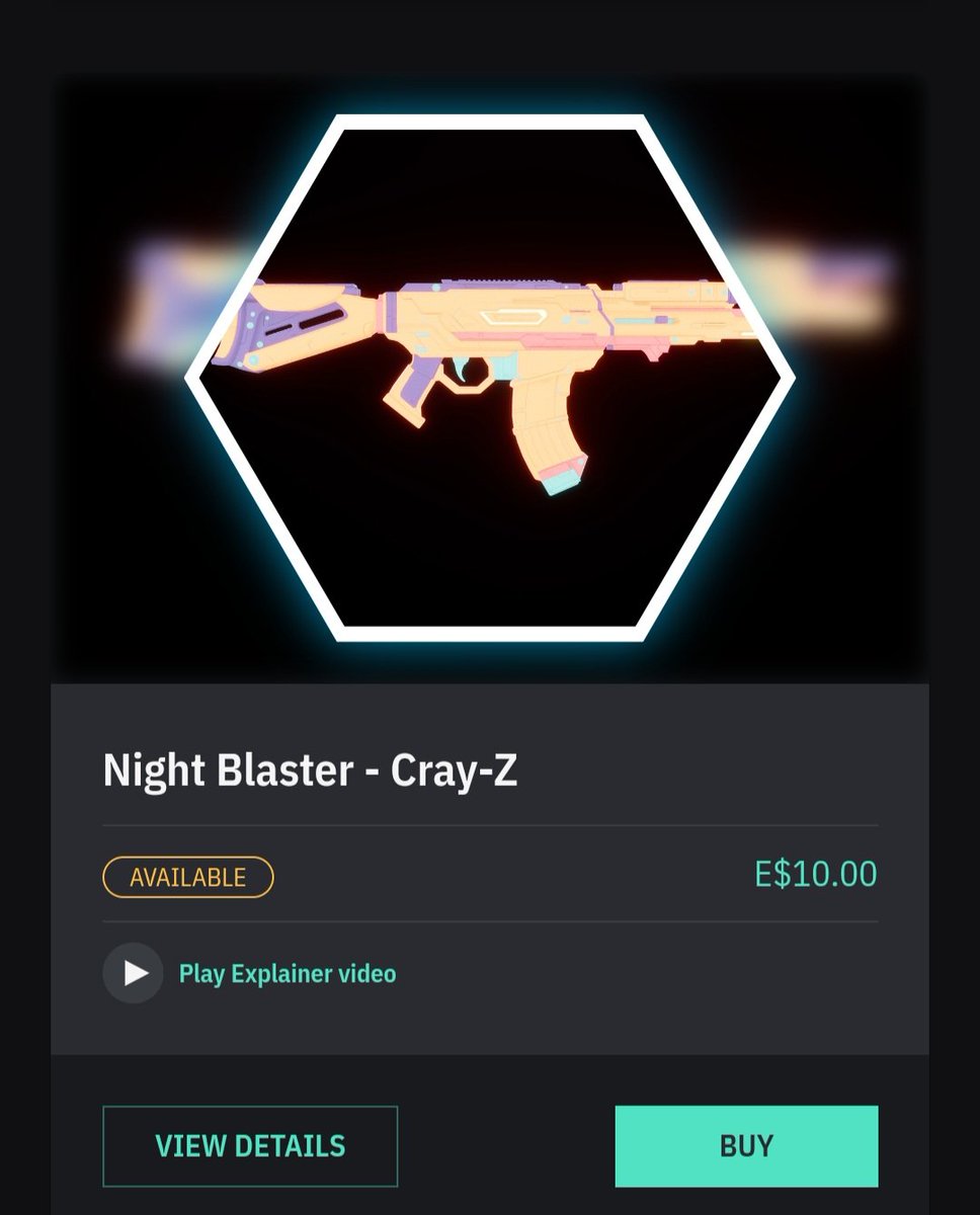 Hi everyone! 👋
I have these 3 skins gift codes available:
2 x Night's Edge - Cray-Z Skin gift code 
1 x Murushierago - Cray-Z Skin gift code
1 x Night Blaster - Cray-Z Skin gift code
DM me your offer (I accept offers in #ESS too) ❤️🔥
#earth2 #e2 #skins