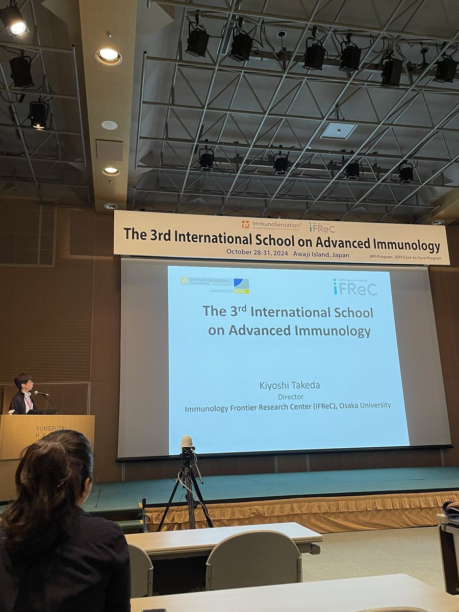 Ali Dvorscek (@ali_dvorscek) on Twitter photo Excited to be here at the <a href="/ImmunoSens/">ImmunoSensation</a> -iFReC International School on Advanced Immunology in amazing Japan! A great lineup of international lecturers and participants- looking forward to seeing familiar faces, making new friends and hearing about immunology from around the world🌎 Excited to be here at the <a href="/ImmunoSens/">ImmunoSensation</a> -iFReC International School on Advanced Immunology in amazing Japan! A great lineup of international lecturers and participants- looking forward to seeing familiar faces, making new friends and hearing about immunology from around the world🌎