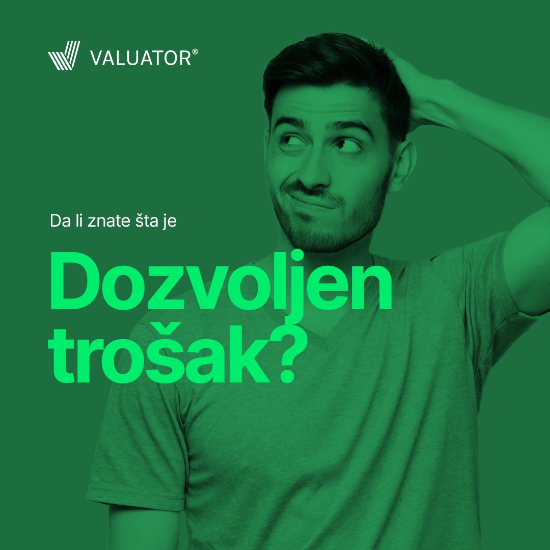 valuatorprocure's tweet photo. Dozvoljeni trošak je onaj koji ispunjava kriterijume razumnosti, ugovornu obavezu, knjigovodstvene standarde i opšteprihvaćena knjigovodstvena pravila.

Registrujte se na Valuator platformu i olakšajte procese nabavki! ✅ https://t.co/BxXZfqqajP