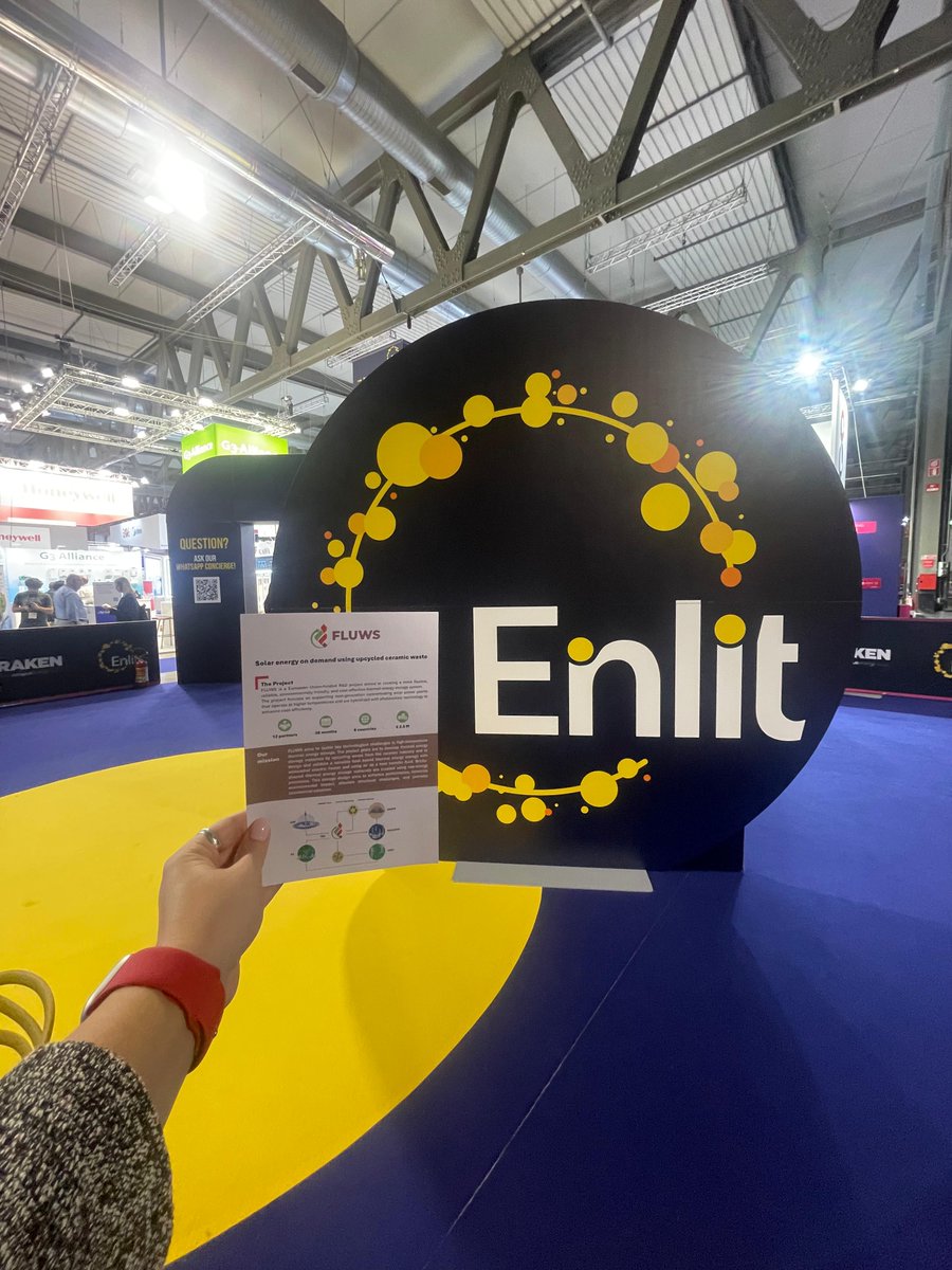📢 The FLUWS Project was represented at the Enlit Europe event held from October 22-24 in Milan, Italy! 🌍 

Our partners at RINA were there to share insights and engage with industry experts. The event offered an incredible platform to showcase our project’s goals.