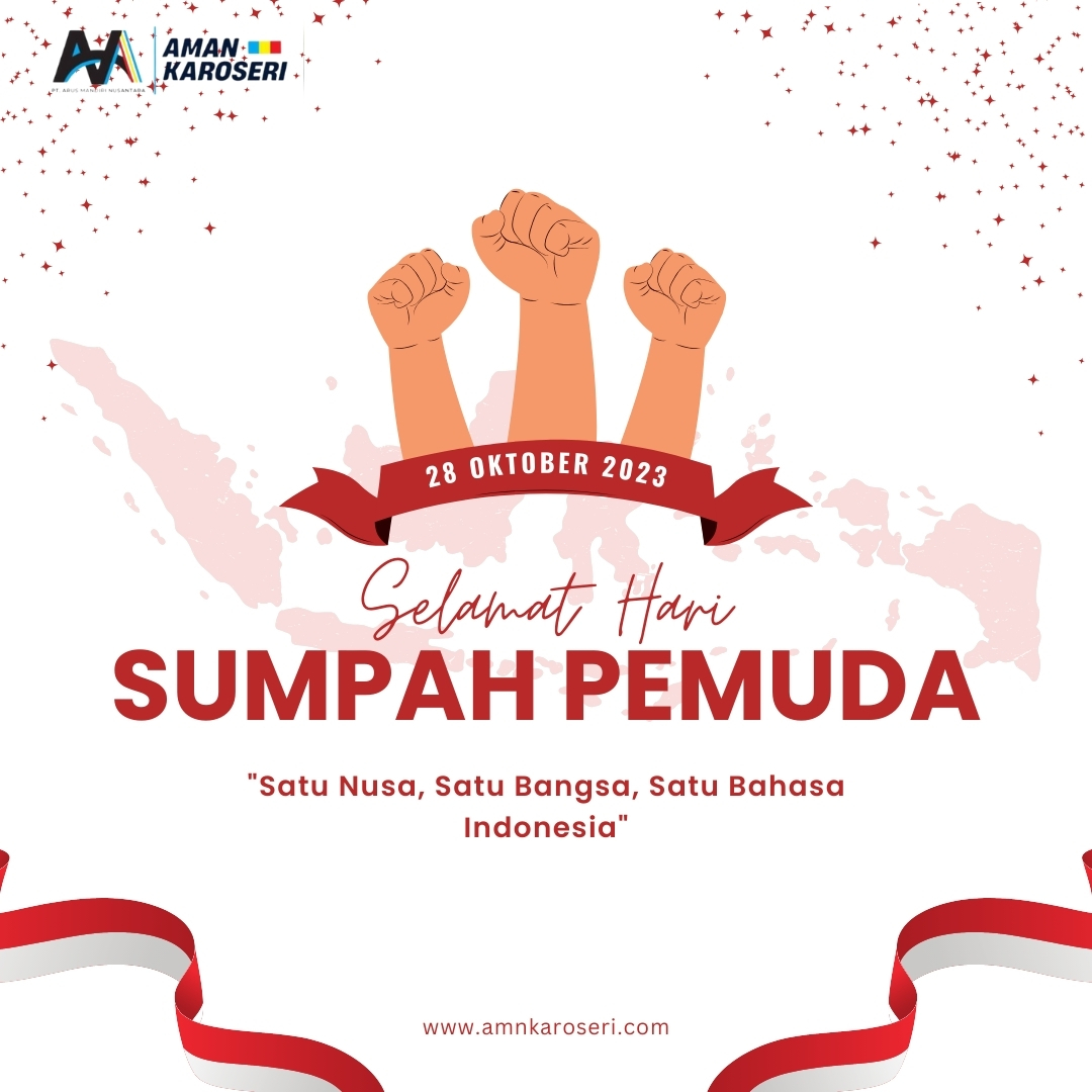 amnkaroseri's tweet photo. AMN Karoseri Mengucapkan Selamat Memperingati Hari Sumpah Pemuda Pada Tanggal 28 Oktober.
#amnkaroseri #karoseri #karoseriindonesia #arusmandirinusantara #karoseriamn #karoseripertambangan #karoseritangerang https://t.co/DhG2ZgsWdY