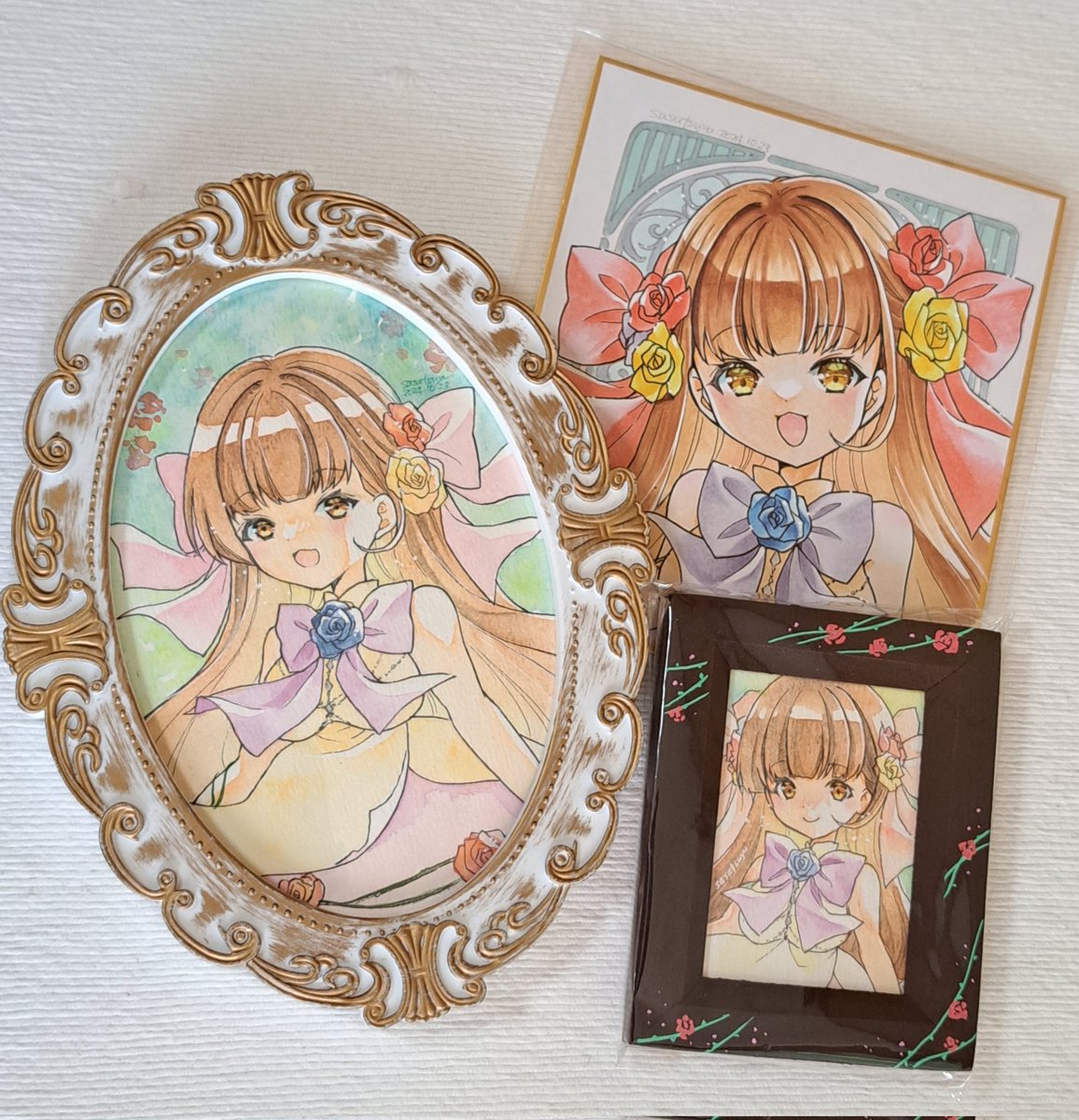 「今夜BOOTH登録作業予定ですー#農業フェスティバルイラスト展 展示現物はまだ手」|ささつゆ🦊5/5【COMITIA144】H28b📚5/6【A40】参加のイラスト