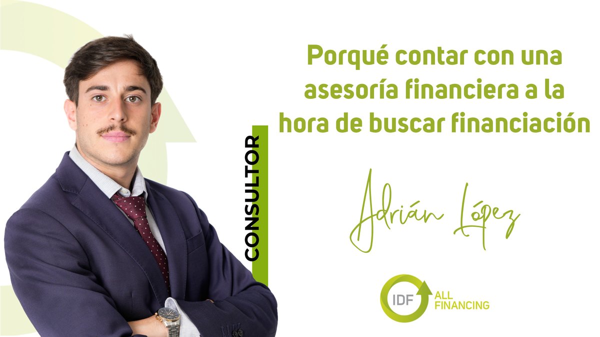 ¿Porqué contar con una asesoría financiera a la hora de buscar financiación?

💶  Ahorro de costes
⏱  Ahorro de tiempo
🌐  Mayor abanico de proveedores
📑  Optimización de expendientes
👨‍💼  Asesoramiento financiero
➕  ... descúbrelas en el artículo:
lnkd.in/dyHF47UH
