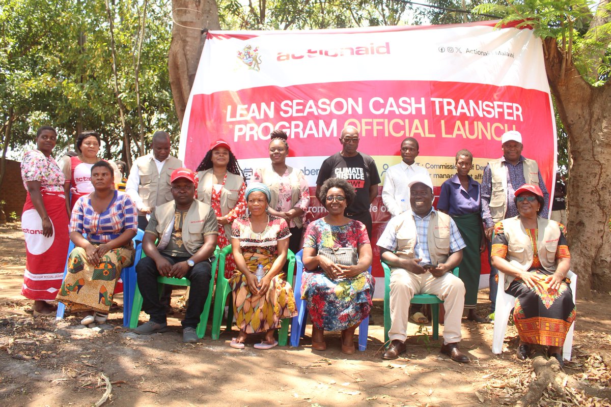 #Cashtransferinitiative  We had a successful launch of the Lean Season Cash Transfer Initiative which is set to benefit 1,050 households worst affected by food crisis in Chiradzulu,  Phalombe and Nsanje. We are grateful for the support from all stakeholders #LimodziTingathe