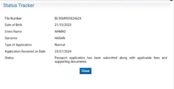_atifkhan_'s tweet photo. @rpobareilly @passportsevamea 
Dear Authorities, the passport status has shown no updates for the past two months. Could you please look into this matter and expedite the process on an urgent basis? https://t.co/t3SBwjJahV