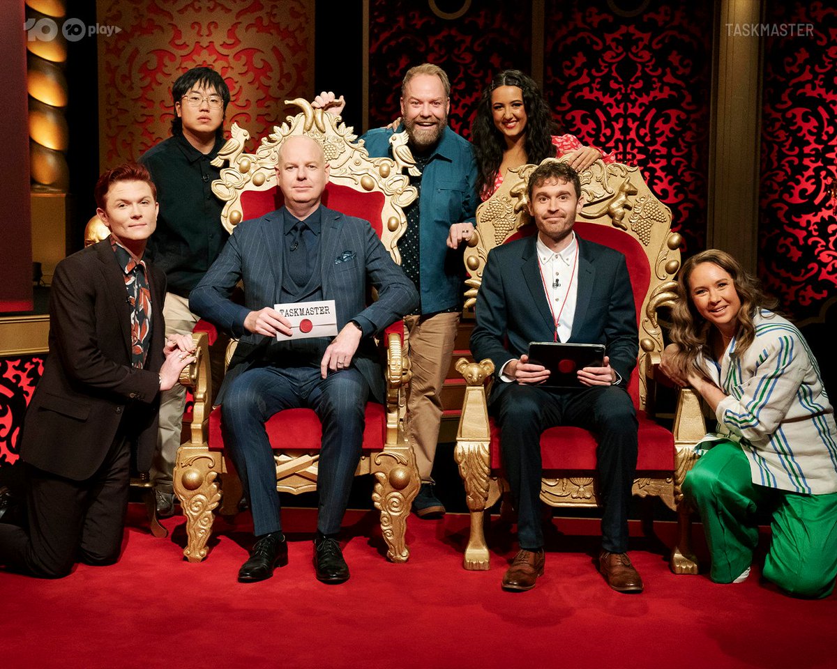nonstoptom's tweet image. #TaskmasterAU starts 7:30 tonight on 10!