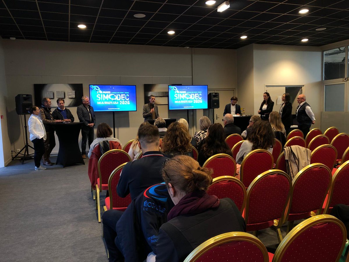 L'équipe du @SIMODEC a réuni exposants partenaires afin de discuter des prochaines étapes et d'annoncer les dates de la prochaine édition, qui se tiendra du 2 au 6 mars 2026.
#industrie #decolletage #entreprises #simodec #savoiemontblanc #auvergnerhonalpes #hautesavoie
