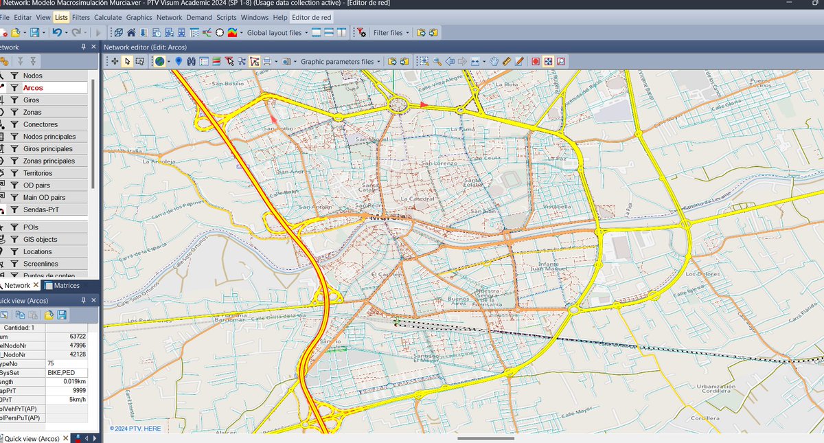 🏙️🌅 La #simulación de #transporte ayuda a prever necesidades futuras.📈 📊🔍 El #análisis de datos es la clave para mejorar el transporte. 💡📝

¿En cuántas horas podríamos tener el #modelo de #transporte de #Murcia?
¡Veamos un ejemplo! ⬇️
#CátedraMovilidad <a href="/UCAM/">UCAM Universidad</a> <a href="/UCAM_IngCivil/">UCAM Ing. Civil</a>