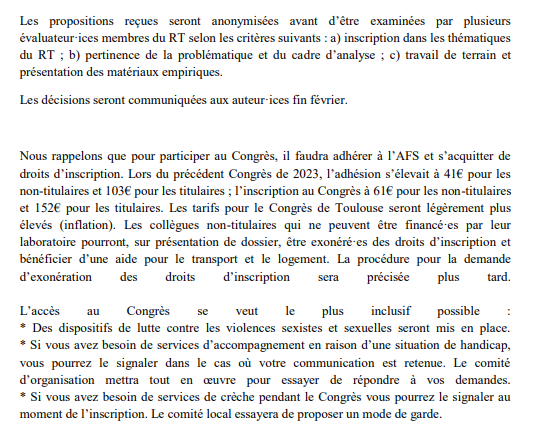 [AAC #socioelites congrès #afs2025]
Appel du RT42 "Les élites et l'environnement"