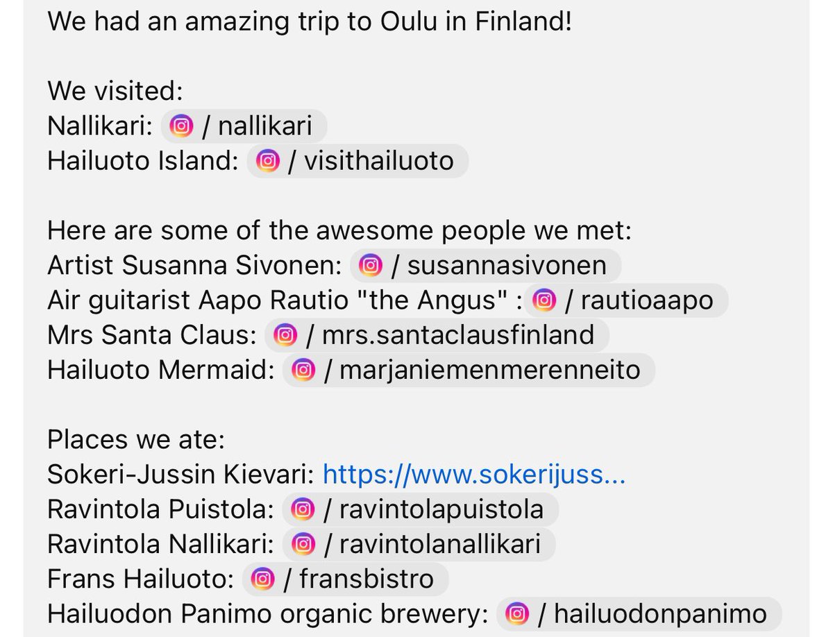 Helgi &amp; Erlend’s vlog about Oulu trip is out.
<a href="/VisitOuluFI/">Visit Oulu</a> 
<a href="/Oulu2026offici/">Oulu2026 Official</a> 
<a href="/oulunkaupunki/">Oulun kaupunki, Oulu</a>  youtu.be/W4zauhgqEWI?si…