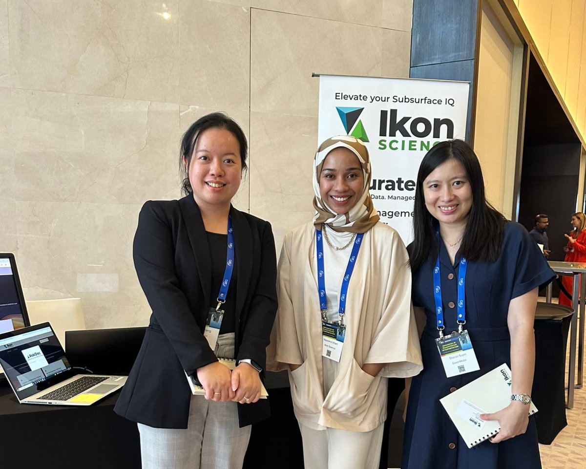 ikonscience's tweet image. Last week, Ikon Science exhibited at #SEG Asia Pacific&apos;s Advances in QI event, connecting with clients and industry peers. Kudos to SEG Asia Pacific for a successful event promoting knowledge-sharing and advancing quantitative interpretation.
#QuantitativeInterpretation