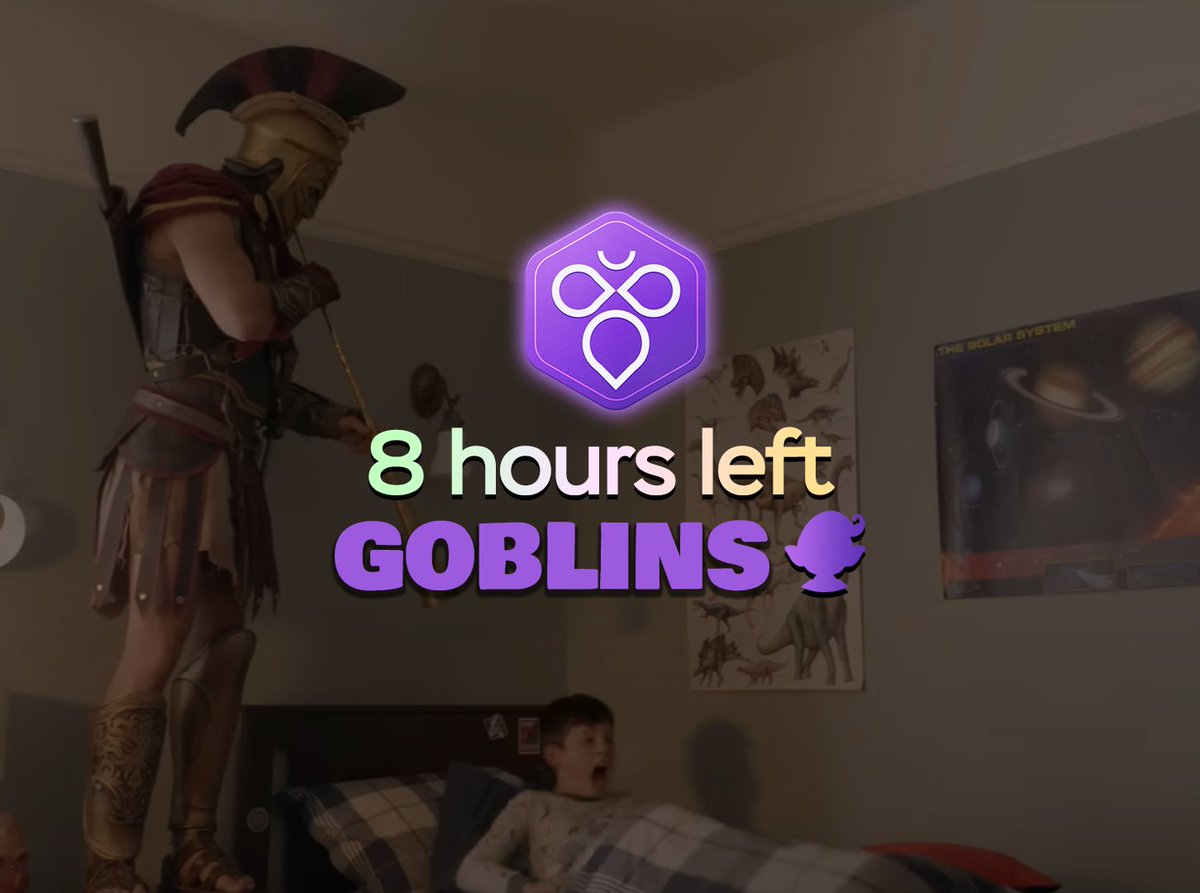 🔔 Attention, Goblins! 🔔

Only 8 hours left in the Goblin Dungeon campaign on Intract! This is your last chance to complete the challenges and earn an exclusive limited-edition NFT 💀✨
intract.io/quest/67166ac1…

Join in and get your hands on a unique reward that will be