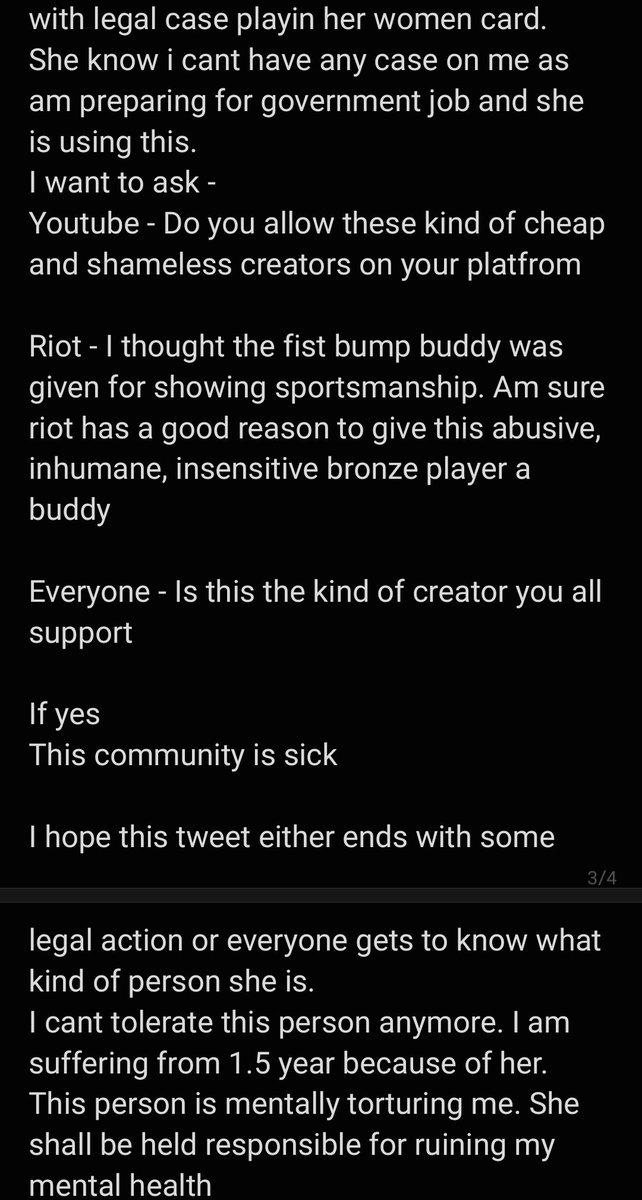 ADITYAMUNJAL16's tweet photo. This valorant streamer is using my grandmother's death as her content. She is lying about such a sensitive topic for sympathy.
Hr channel - https://t.co/YEwVqdeqOp
@YouTubeIndia 
@RiotSupport 
@DelhiPolice https://t.co/ENbCxDCi3L