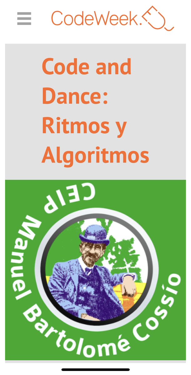 🎉💻 ¡Celebramos la CodeWeek con “La Fiesta del Baile”! 🕺💃 Una actividad divertida y educativa donde todo el colegio, desde Infantil hasta 6º, se une para aprender y disfrutar de la tecnología y la programación, con nuestros alumnos mayores como mentores. <a href="/CodeWeekEU/">EU Code Week</a>
