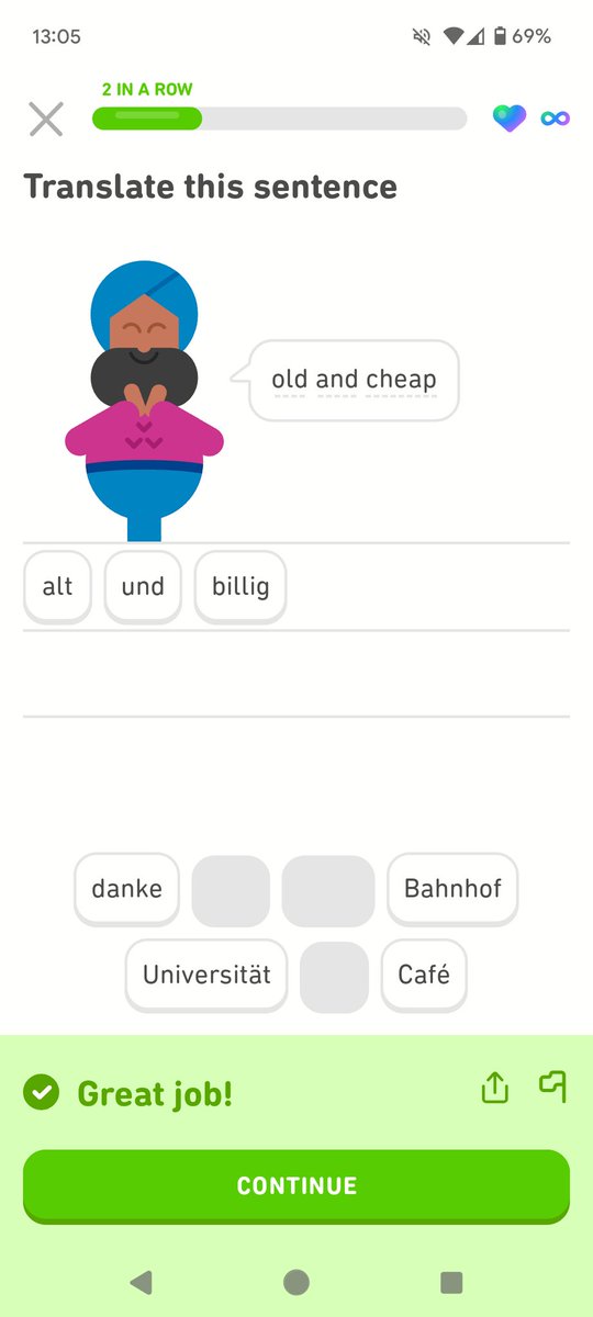 Finally I can describe myself in German

#Duolingo