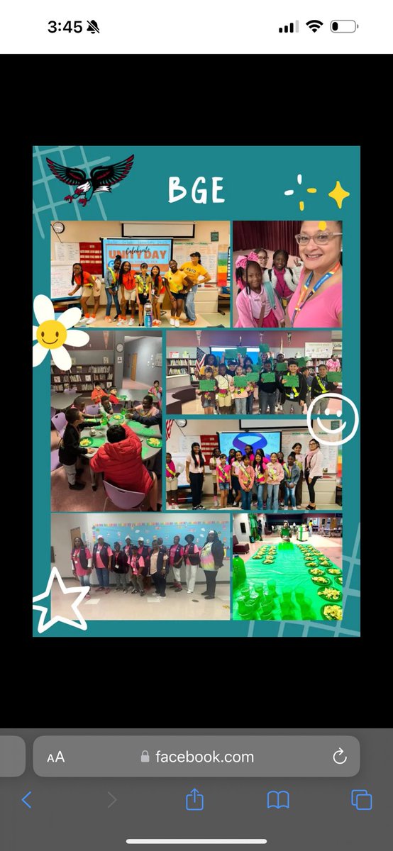 Our Acaletics Green Party, Unity Day and Pink Out for Cancer Day!!  #winningspirit