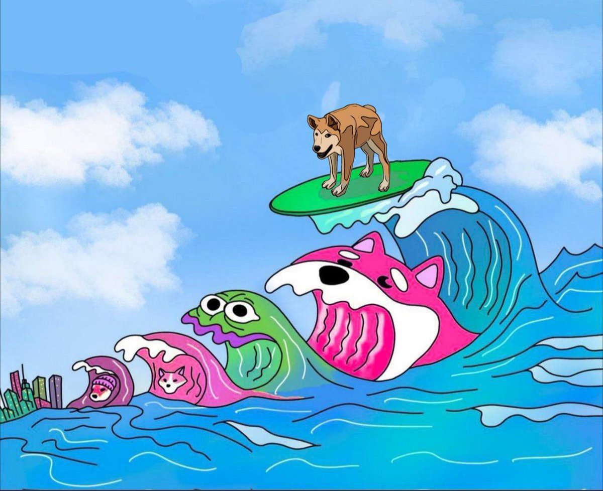 $doggo 一波大的来的时候，记得千万要站在浪尖, 而不是随波逐流