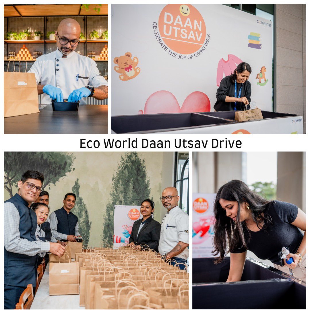samparkngo's tweet image. Eco world donation drive Daan Utsav: On October 10, 2024, Brookfield Properties Eco World collaborated with Sampark to celebrate Daan Utsav at our ECCE Center in Doddakannelli.

#coworks #ecoworld #EarlyChildhoodCareandEducation #foundationalliteracy