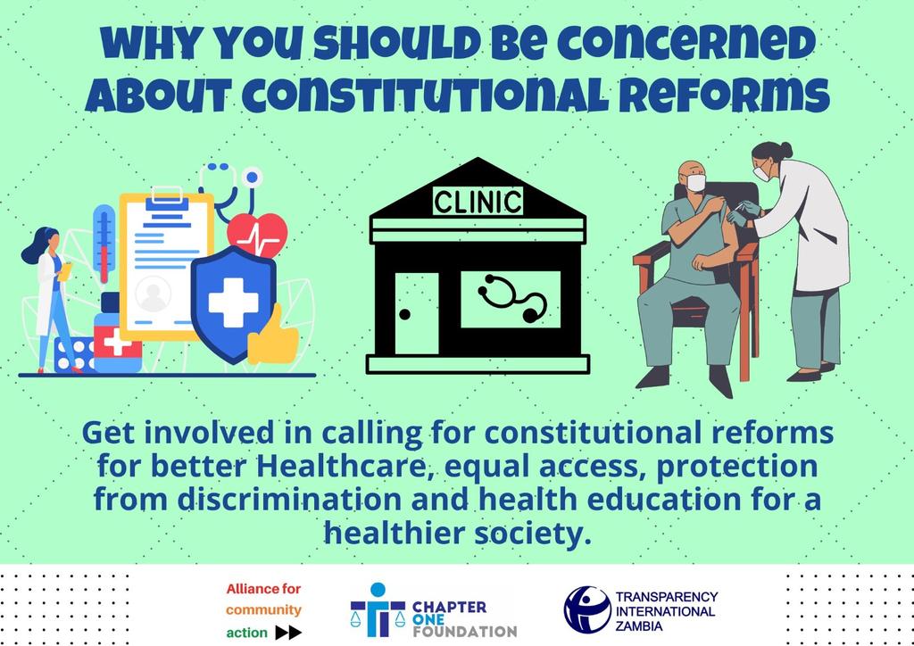 Sharonphiri01's tweet photo. We need reforms that promotes a healthier society .
#zambianconstitution
#constitutionreforms
#fix https://t.co/eBTgyTucwW