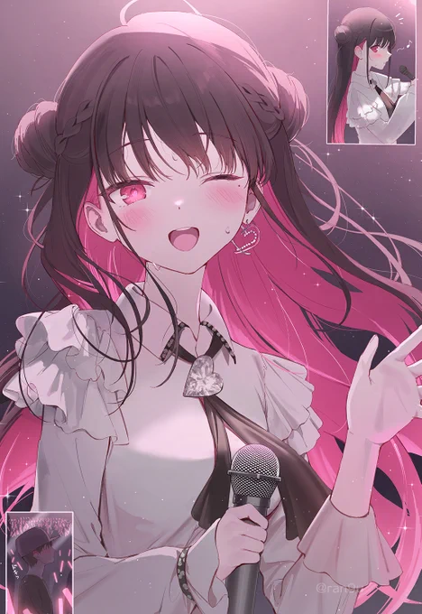 多くのファンの中で僕を見つけたアイドルちゃん 