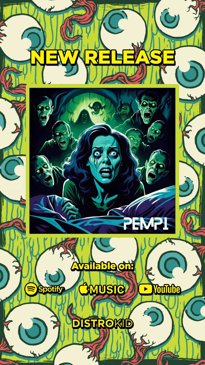 PEMPIUK's tweet photo. Pempi - Fears of the night out now!

#drumandbass
#dnbtober
#dnb
#Halloween 
#spotify 

https://t.co/jnnSUKG2hb https://t.co/HXYmKRPxnc