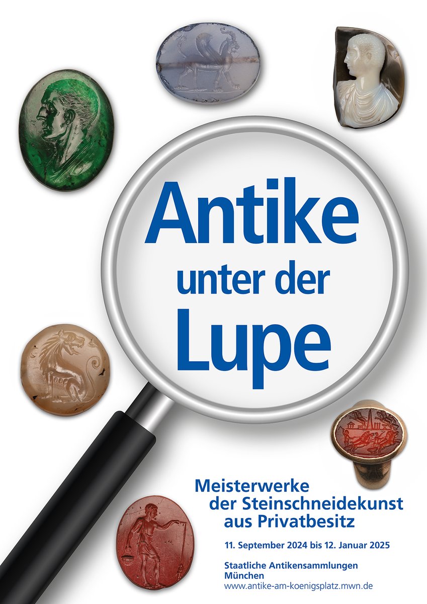 gn_redaktion's tweet photo. Noch bis 15. Dezember in #München zu sehen:
#Sonderausstellung mit 180 antiken #Gemmen aus drei Privatsammlungen. Das zeitliche Spektrum reicht vom 3. Jahrtausend v. Chr. bis in das 5. Jahrhundert n. Chr.
©Staatliche Antikensammlungen und Glyptothek
#Glyptik
#Antike https://t.co/kIy4rKcWlj