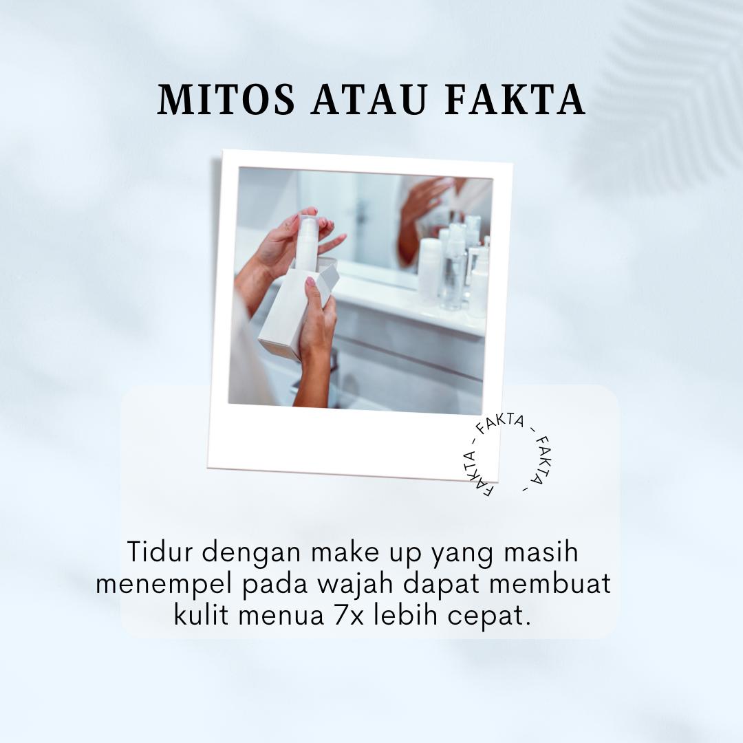 danlgona's tweet photo. Make up yang tidak dibersihkan bisa menyumbat pori-pori, menyebabkan jerawat, dan mempercepat penuaan kulit. @AXA_Mandiri

#axamandiri AXA Mandiri #AmanTerlindungi #indonesia #SumpahPemuda #ElClasico #Bitcoin https://t.co/Xuo7ZE8zXI