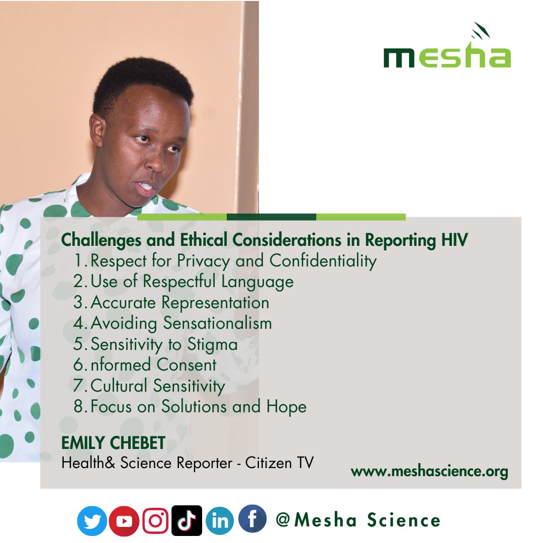 Emily Chebet, Citizen TV Kenya, shares her journey and lessons learned telling health and climate change stories in 2024.