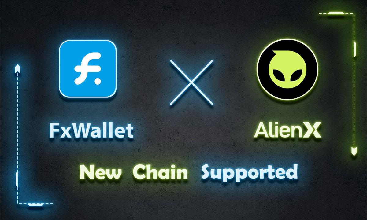 FxWallet's tweet photo. 🛸 Out of this World! FxWallet now supports @ALIENXchain
👽 Explore new dimensions in blockchain with enhanced speed and security.
🤓Join the journey with FxWallet and AlienX today!
#FxWallet #AlienXChain #BlockchainExploration #CryptoAdventure https://t.co/5qWnh8mSMG