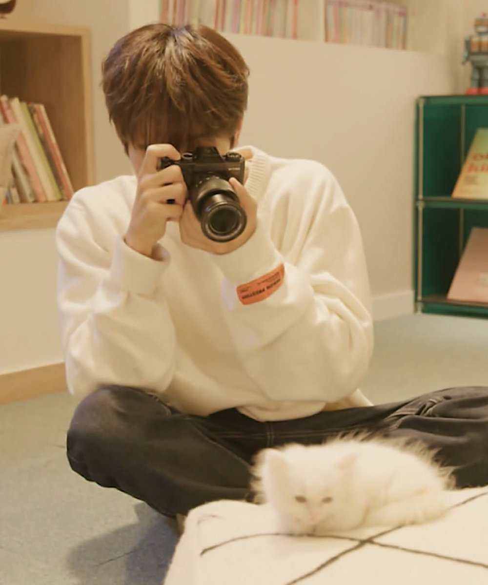 wwoo_of's tweet photo. 이거 진짜 내가 좋아해 ..🧎🏻‍♀️
원우 카메라 고양이 조합 어떻게 참음 https://t.co/XefBoTIbAI