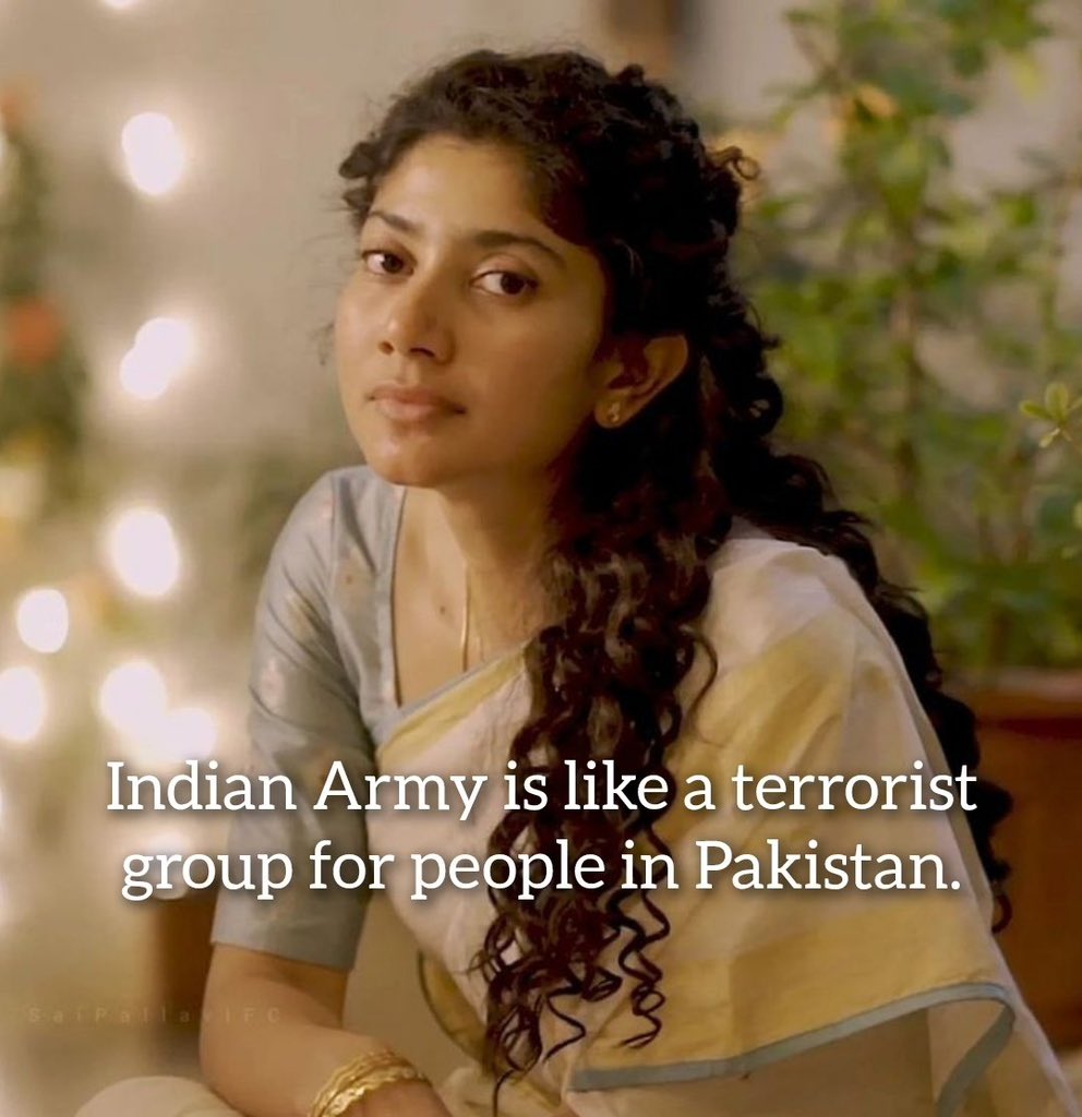 #BoycottSaiPallavi Sai Pallavi भारतीय सेना के खिलाफ बोल रही है कही इसका कनेक्शन पाकिस्तानी बीफ माफिया से तो नहीं है ❓❓
#BoycottSaiPallavi 
#SaiPallaviApologize #MirzapurTheFilm
#IPLRetention2025