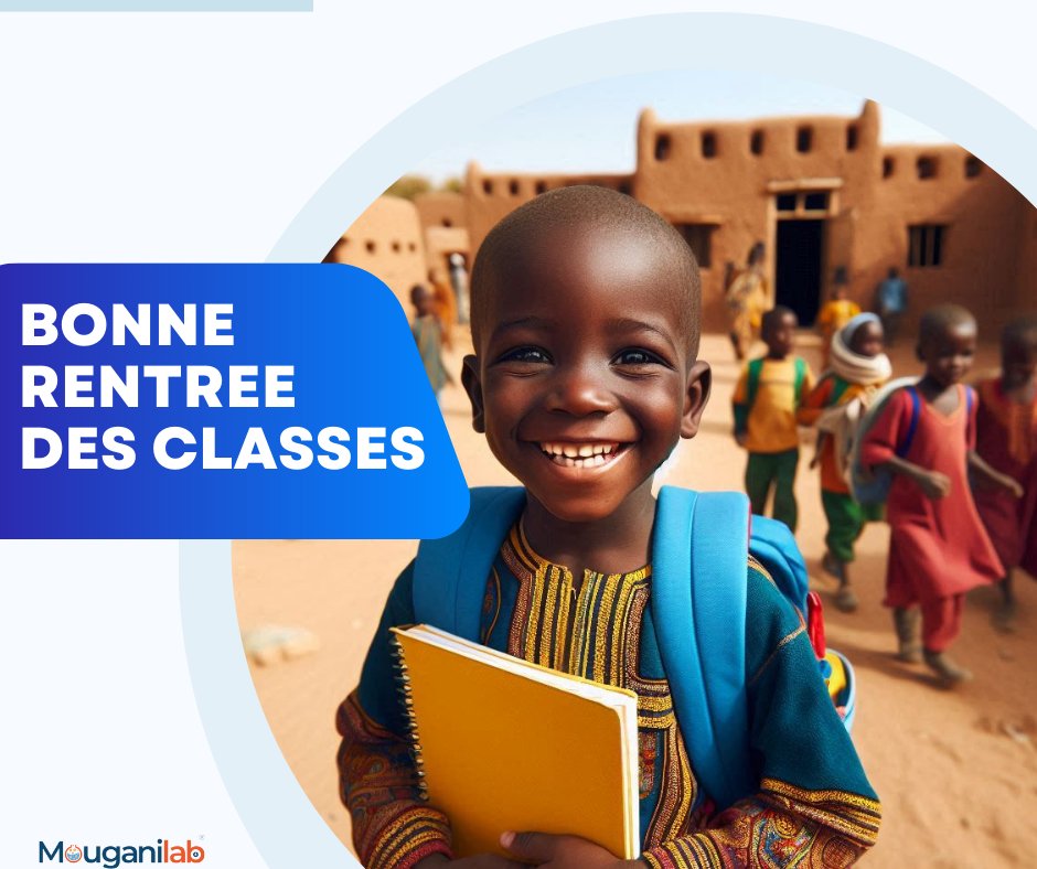 Mouganilab's tweet photo. La rentrée scolaire est un moment clé de l'année, un nouveau départ pour les élèves et les enseignants. Ce 28 oct 2024 marque le jour de la rentrée des classes pour les enfants du Niger. Aussi nous souhaitons une bonne année scolaire  à tous les enseignants et élèves du Niger. https://t.co/P2JzYvWWaR