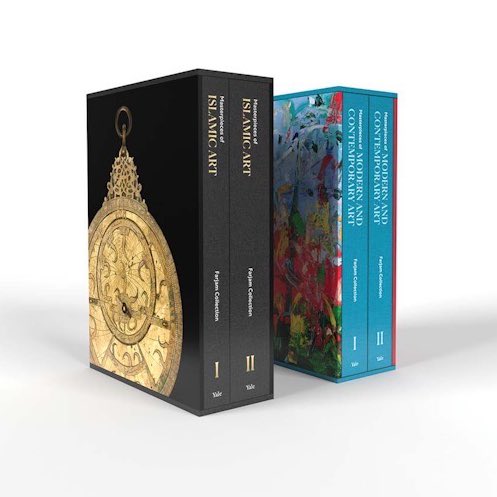 Introducing “Masterpieces of The Farjam Collection” – a breathtaking four-volume series that beautifully exemplifies the richness and diversity of both historic and modern/contemporary art of the Islamic world.

Spanning over 15 centuries of artistic achievement, these volumes