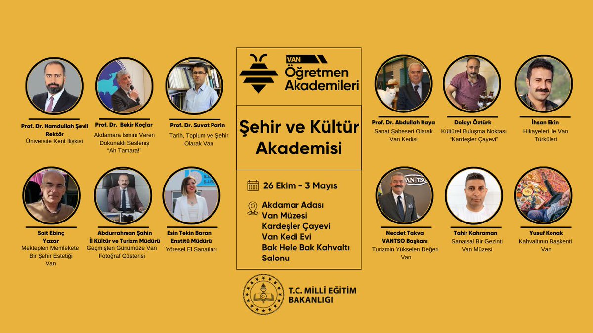 vanakademileri's tweet photo. Van Öğretmen Akademileri bünyesinde açılan "Şehir ve Kültür Akademisi" katılımcı listesi 
Başvurular İçin 
https://t.co/s1iwcAUNwK https://t.co/OSLZIiugmW