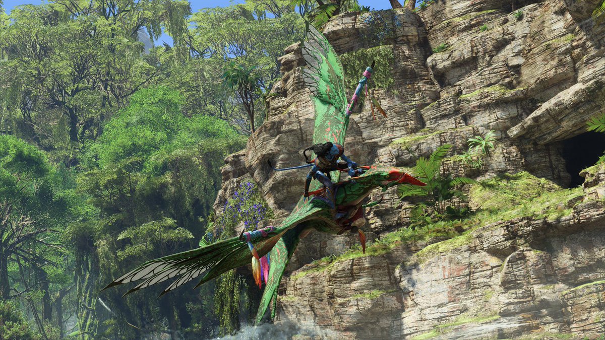 thenotred's tweet photo. Ikran, the Na'vi airpower.

#AvatarFrontiersPhotoContest 
@AvatarFrontiers https://t.co/IFwFOcW7Vi
