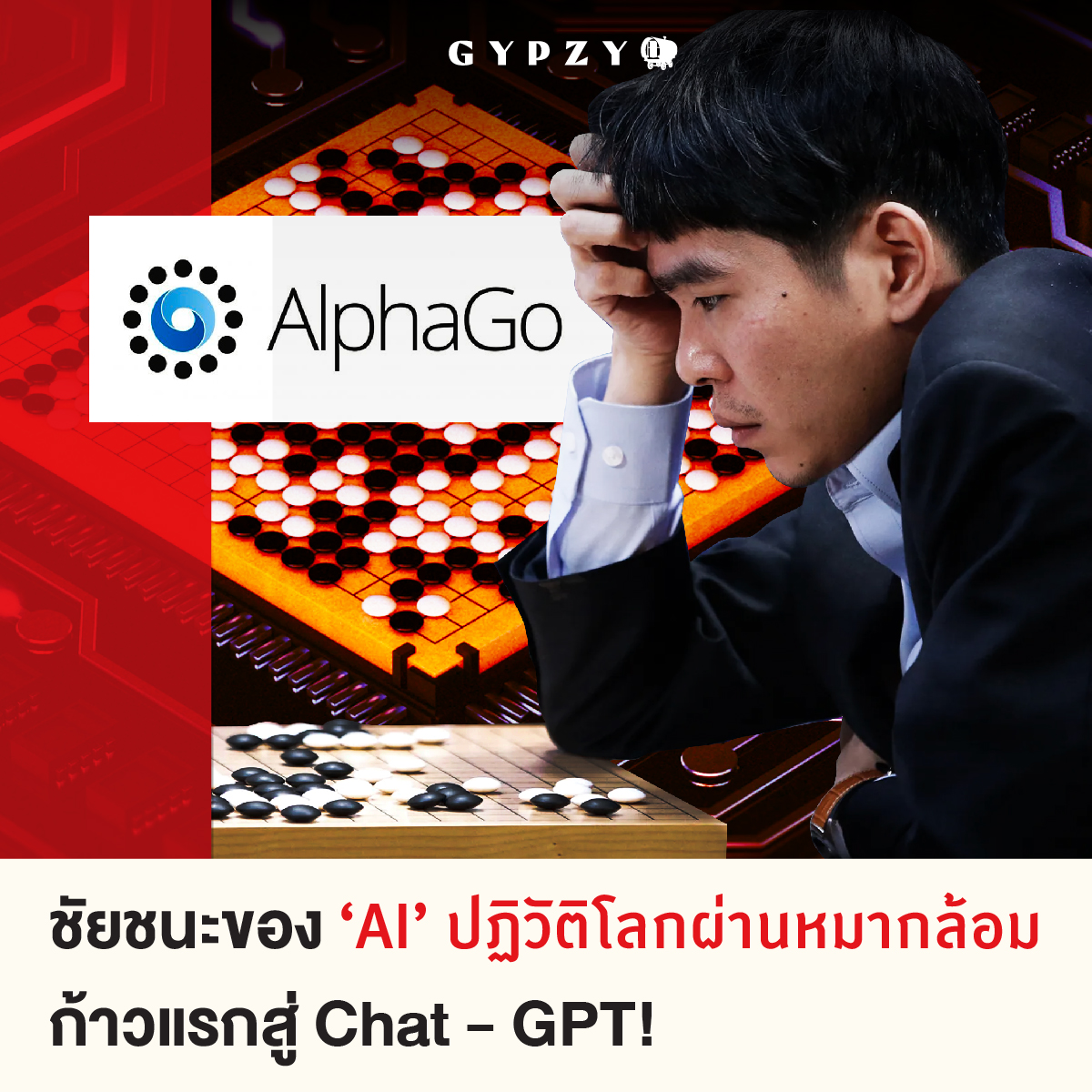 ปี 2016 โลกทั้งใบต้องตื่นตะลึงกับชัยชนะครั้งแรกของ AI ในเกมหมากล้อม แต่ชัยชนะของ AI ครั้งนี้สำคัญอย่างไรต่อการพัฒนา AI ต่อมา?
.
อ่านต่อได้ที่ FB: สำนักพิมพ์ยิปซี
.
#สำนักพิมพ์ยิปซี #อ่านยิปซี #GYPZY #gypzybooks #ยิปซี #หนังสือใหม่ #NEXUS #เน็กซัส #ยูวัลโนอาห์แฮรารี #Yuval #AI