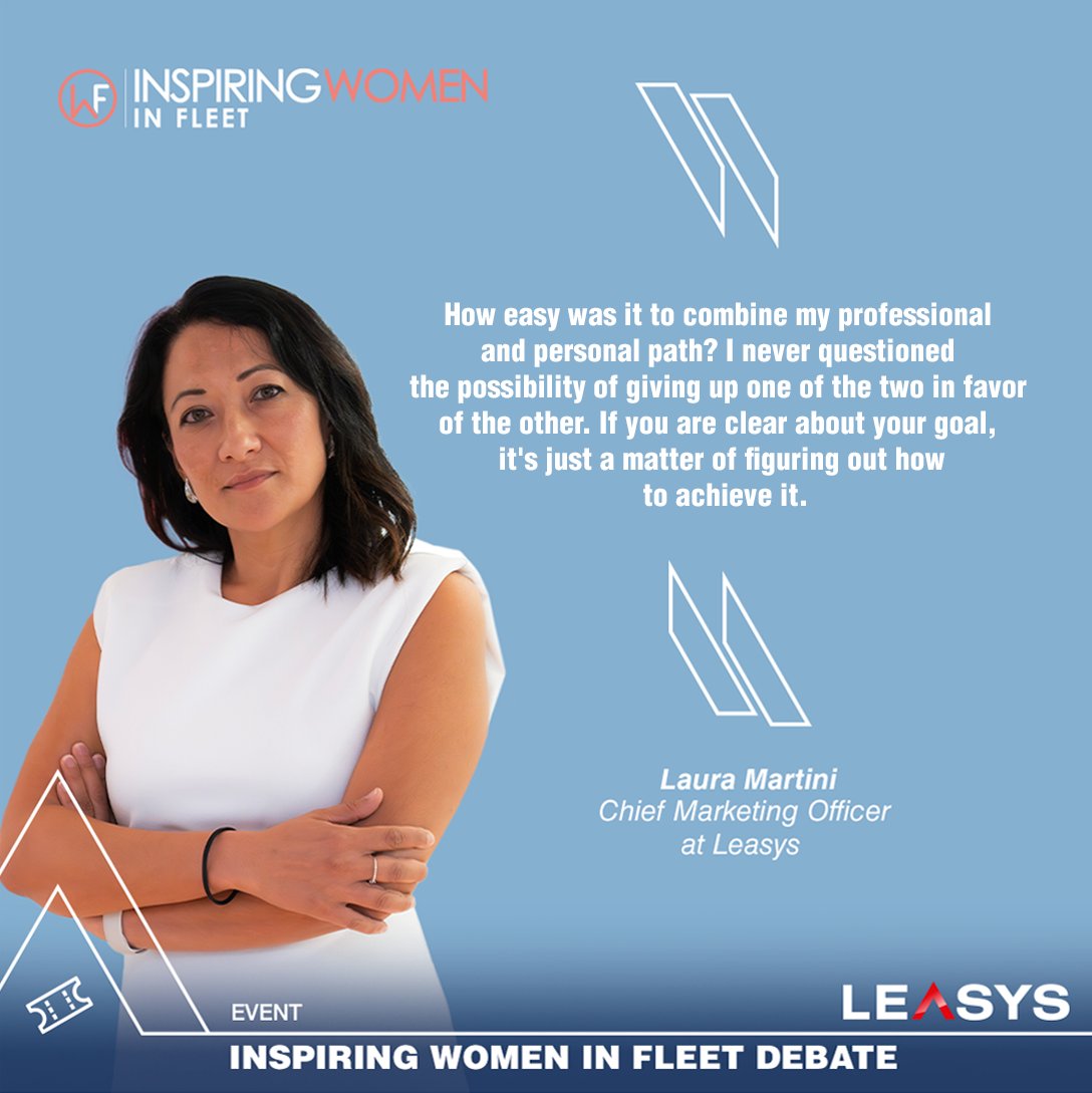 During Fleet Europe's Inspiring Women in Fleet breakfast, Laura Martini, Chief Marketing Officer at #Leasys, provided her insights as a female leader in the automotive industry. ​Delving into the topic of balancing personal and professional life, sharing her personal experiences.