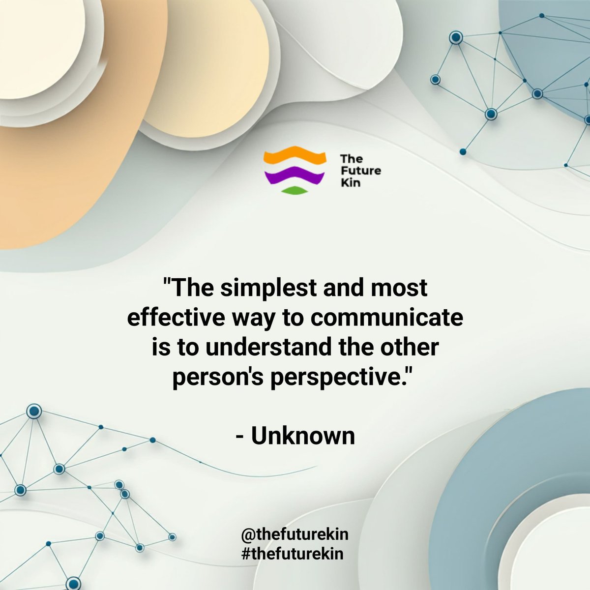 creativekinintl's tweet photo. Our parting shot on Communication😁
Effective communication starts with empathy, seeking to grasp the other's viewpoint before sharing your own.
In this understanding, connections are forged, trust is built, and meaningful relationships thrive.

Have an amazing week, Kinatives!🤩 https://t.co/Q2erewt1yD
