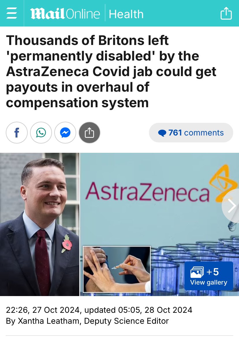 This is not just on government, media and 'experts', it's on everyone who bullied and scapegoated those of us who had done our research.
We were ostracised, treated with contempt, banned from countries &amp; venues and worse. 
We just had to put up with this knowing we were right and