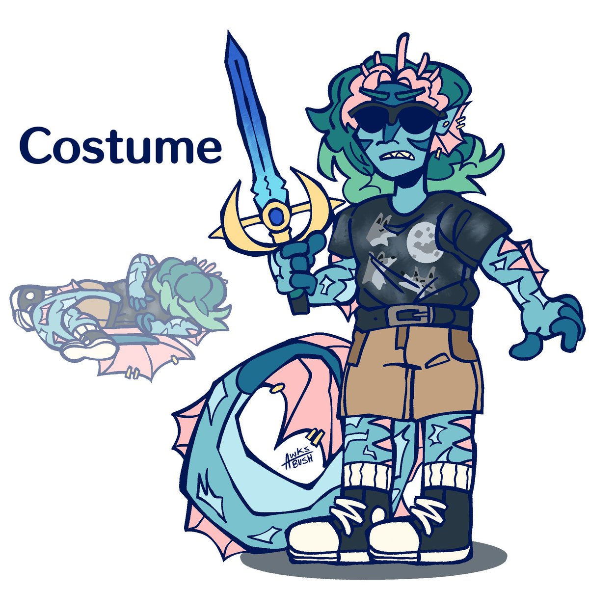 awksbush's tweet photo. #jrwitober2024 day 27: costume

The Chosen (one)
#jrwifanart #jrwiriptide https://t.co/RYwfGT6UeF
