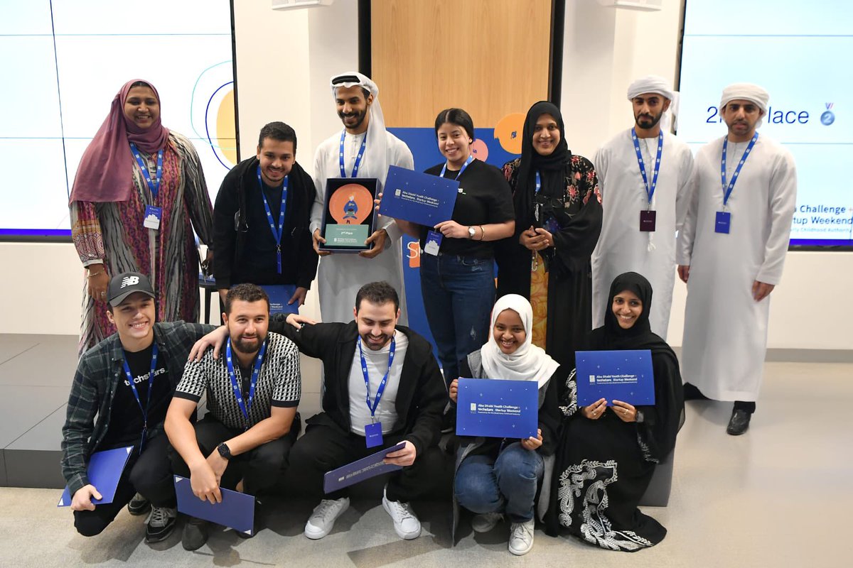 I am thrilled to kick off Abu Dhabi Early Childhood Week with the Abu Dhabi Youth Challenge+ (ADYC+) <a href="/StartupWeekend/">Techstars Startup Weekend</a> S, powered by the <a href="/Abudhabi_ECA/">Abu Dhabi Early Childhood Authority</a> ! 
This year, we received an overwhelming 270 applications, from which we handpicked 150 aspiring entrepreneurs. Over an intense
