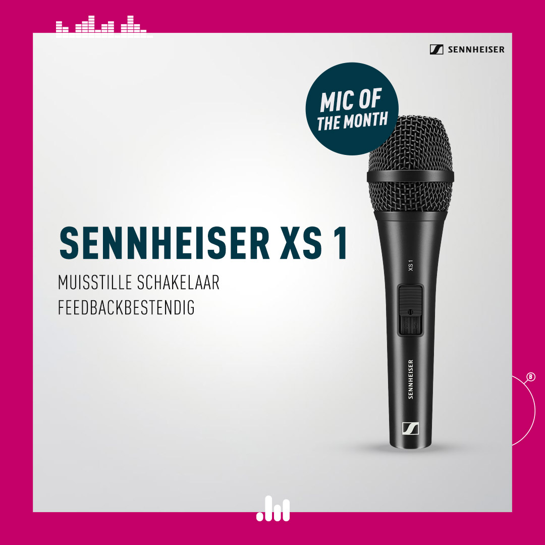 Zoek je een betaalbare zangmicrofoon van een topmerk? De XS 1 van Sennheiser is het antwoord. Met zijn cardioïde richtingskarakteristiek zul je niet snel last hebben van feedback. De XS 1 heeft een frequentierespons die is geoptimaliseerd voor zang een… dlvr.it/TFp6Ww