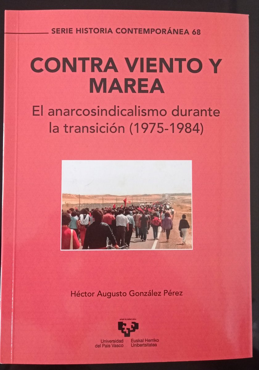 HectorGlezPrez's tweet photo. Aunque con dos años retraso sobre lo estimado, ya está disponible el último fruto de mi tesis.

Y prometo que la CNT es la excusa para hablar de muchas cosas: clase trabajadora y conflicto, propuestas organizativas y sindicalismo y dinámicas de conflictos internos. 
Ahí es nada😄 https://t.co/bUNKSlSsBf