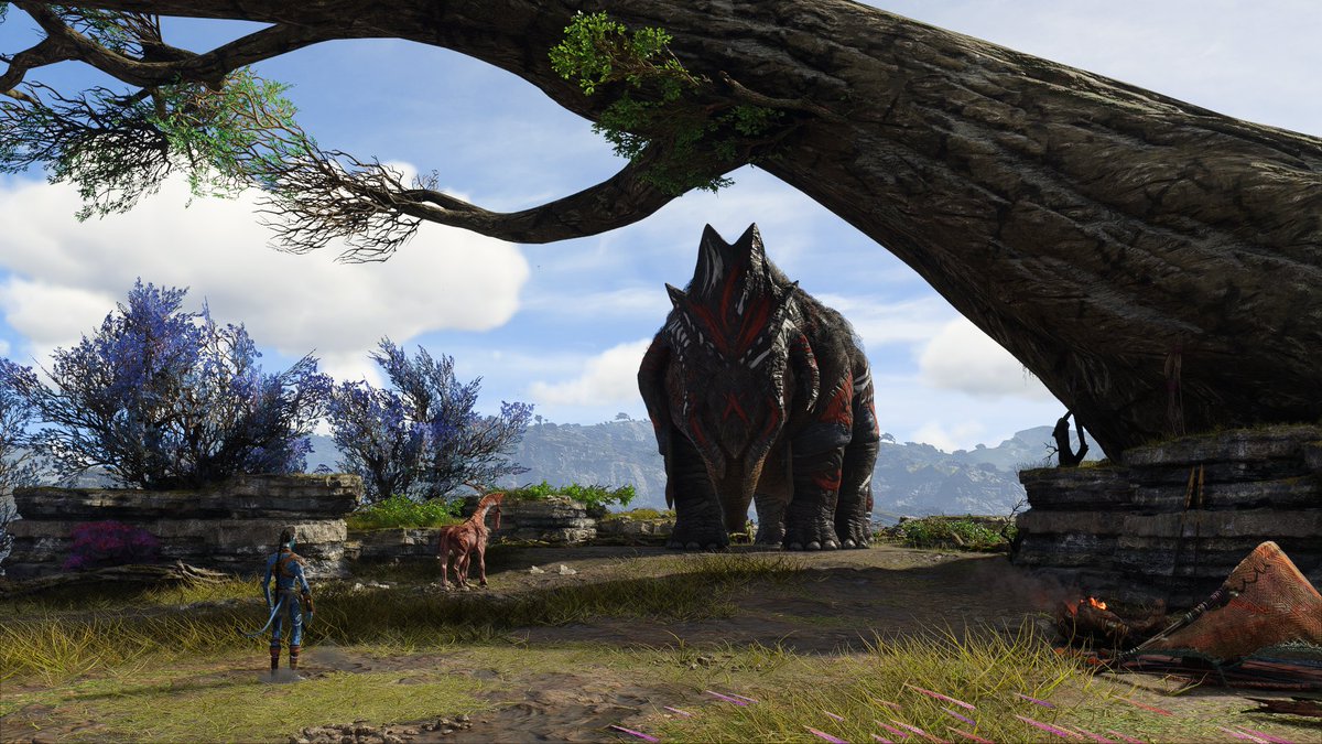 thenotred's tweet photo. Zakru, direhorse and a Na'vi.

Three friends in three different sizes.

#AvatarFrontiersPhotoContest 
@AvatarFrontiers https://t.co/WOcacg5zkA